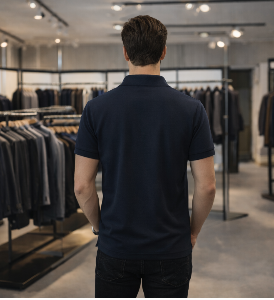 REXOT FASHION Classic Navy Polo T-Shirt