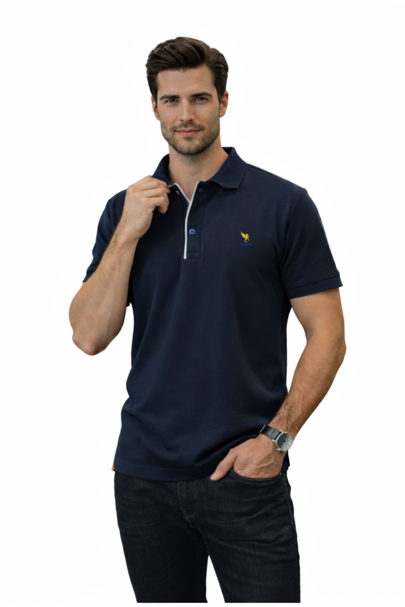 REXOT FASHION Classic Navy Polo T-Shirt