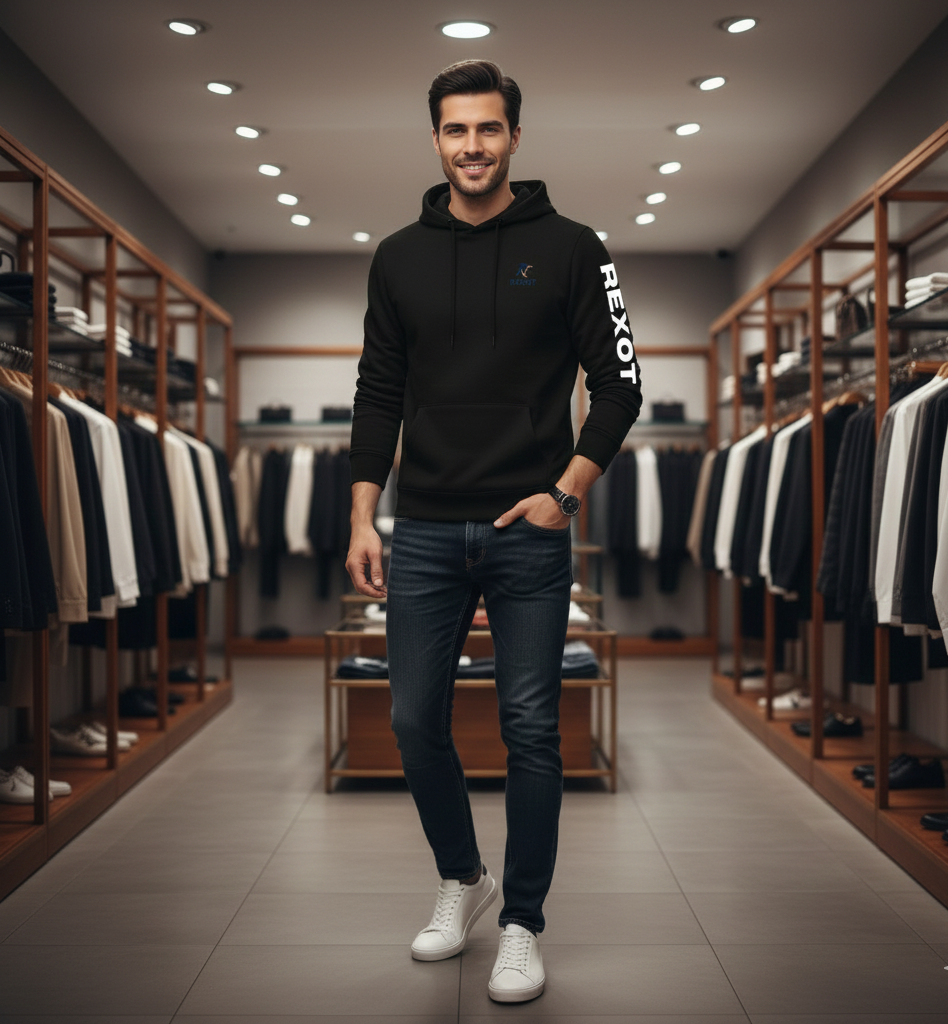 REXOT FASHION Urban Classic Hoodie  Everyday Comfort Hoodie