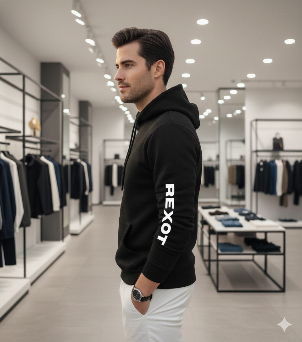 REXOT FASHION Urban Classic Hoodie  Everyday Comfort Hoodie