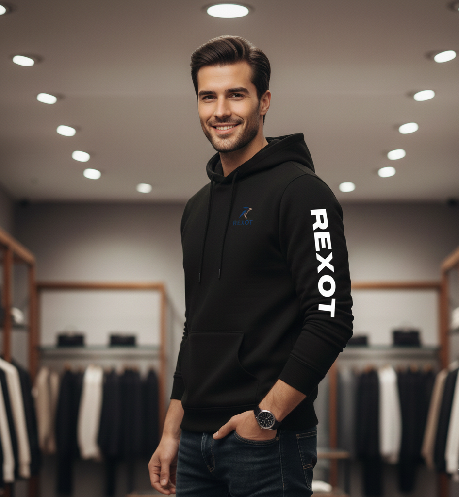 REXOT FASHION Urban Classic Hoodie  Everyday Comfort Hoodie