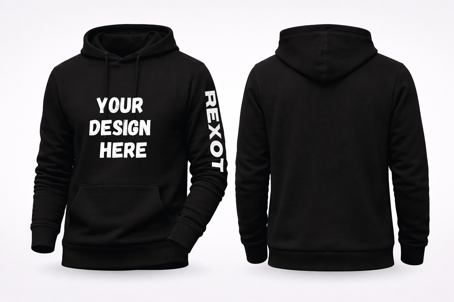 Custom Printed Hoodie (Give Your Own Design)